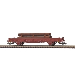 Busch 31517 - TT - Flachwagen Stahlbündel, DR, Ep. IV